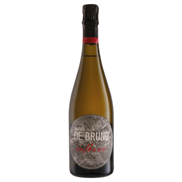 Putojantis vynas Sandro de Bruno Vulkano|Cuvée2.1 Metodo classico Extra Brut