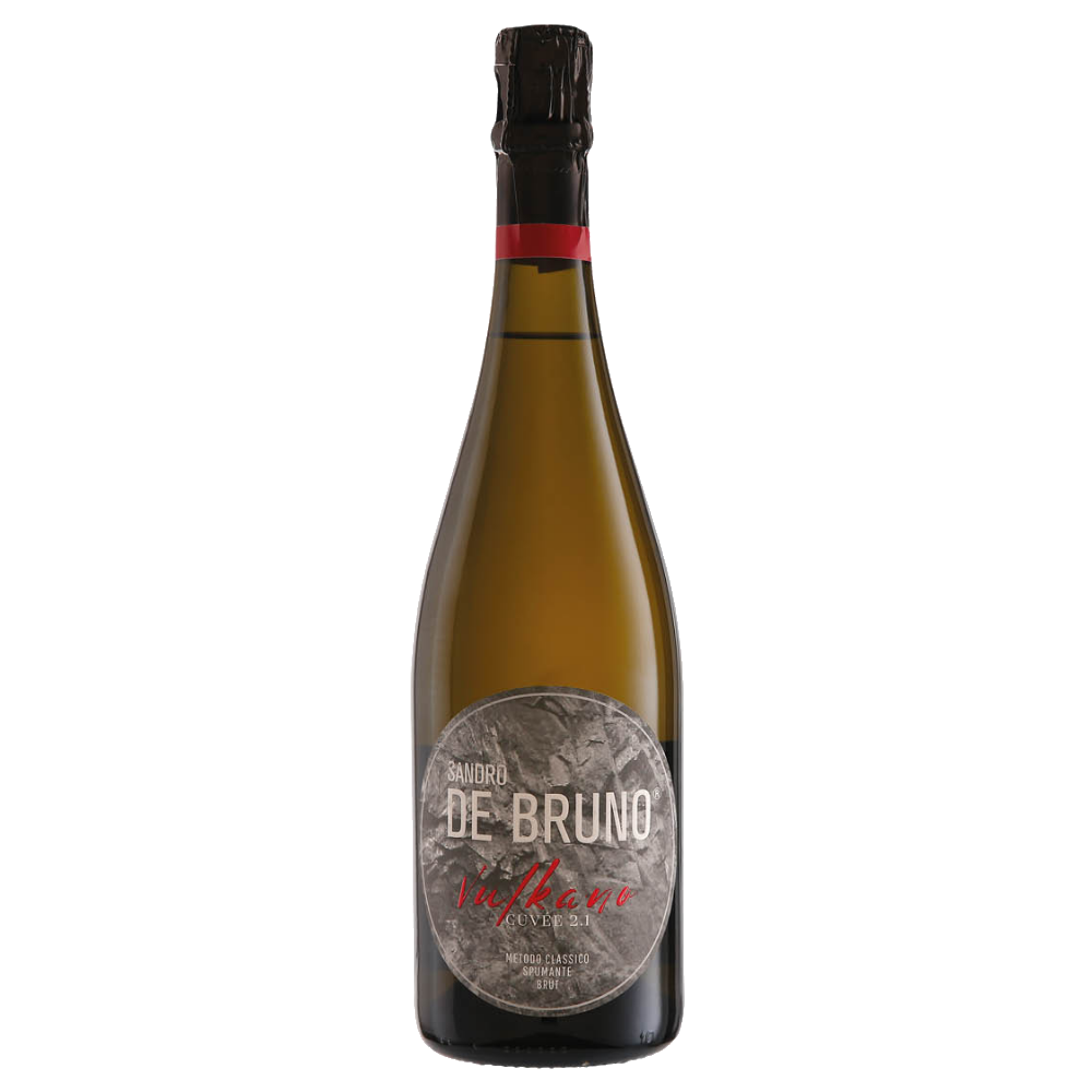 Putojantis vynas Sandro de Bruno Vulkano|Cuvée2.1 Metodo classico Extra Brut